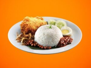 Nasi Lemak Ayam Goreng